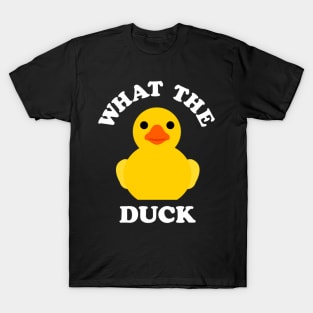 Rubber Duck Bird Quack Duckies Rubber Ducky T-Shirt